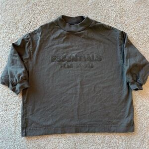 Fear of God Essentials Gray Sweatshirt